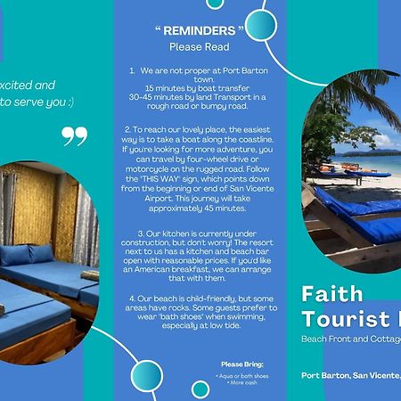 Faith Tourist Inn San Vicente  Ngoại thất bức ảnh